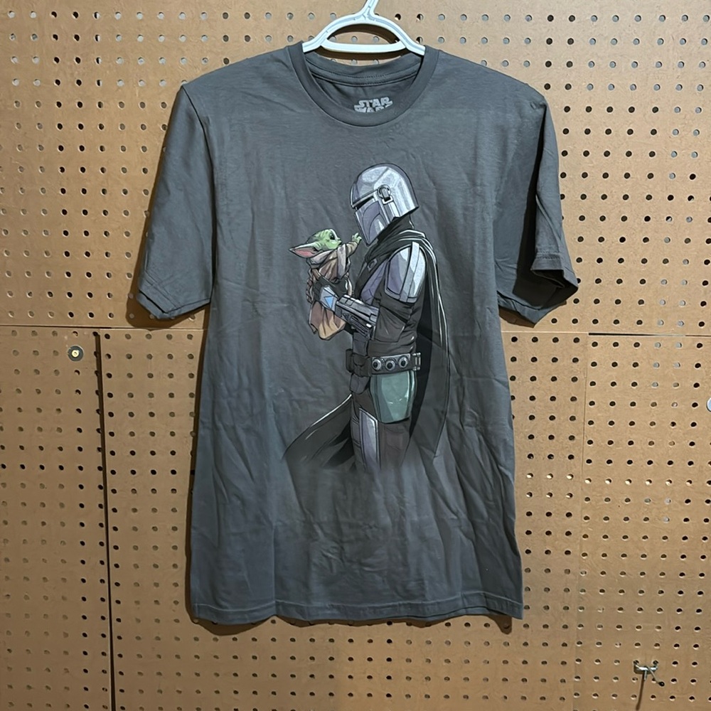 Men’s size small Boba Fett, and Yoda Star Wars T-shirt